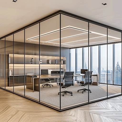 Modern Glass Enclosure